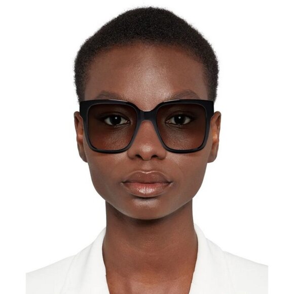 NEW Givenchy Black Square Oversized Sunglasses main image 6